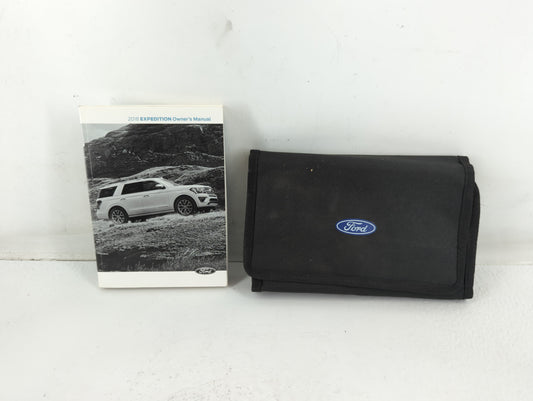 2018 Ford Expedition Owners Manual Book Guide P/N:JL1J 19A321 AA OEM Used Auto Parts - Oemusedautoparts1.com