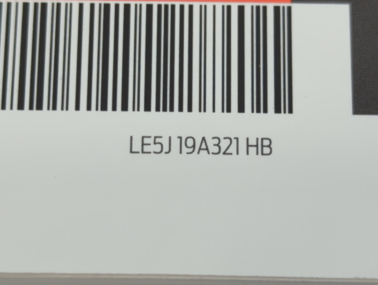 2020 Ford Fusion Owners Manual Book Guide P/N:LE5J 19A321 HB OEM Used Auto Parts - Oemusedautoparts1.com