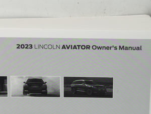 2023 Lincoln Aviator Owners Manual Book Guide P/N:PC5J 19A321 AA OEM Used Auto Parts