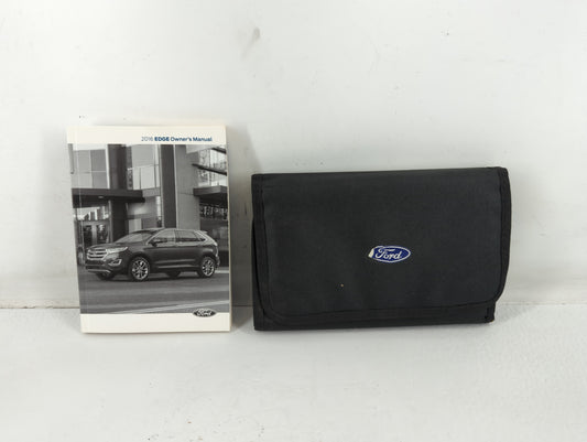 2016 Ford Edge Owners Manual Book Guide P/N:GT4J 19A321 AA OEM Used Auto Parts - Oemusedautoparts1.com
