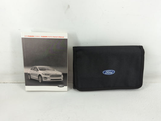 2019 Ford Fusion Owners Manual Book Guide P/N:KE5J 19A321 HA OEM Used Auto Parts - Oemusedautoparts1.com