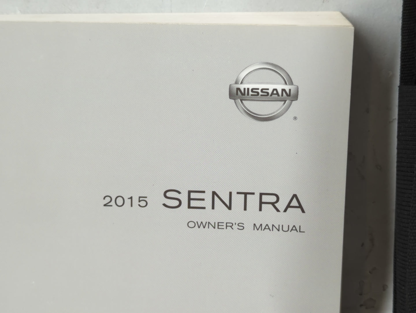 2015 Nissan Sentra Owners Manual Book Guide OEM Used Auto Parts - Oemusedautoparts1.com
