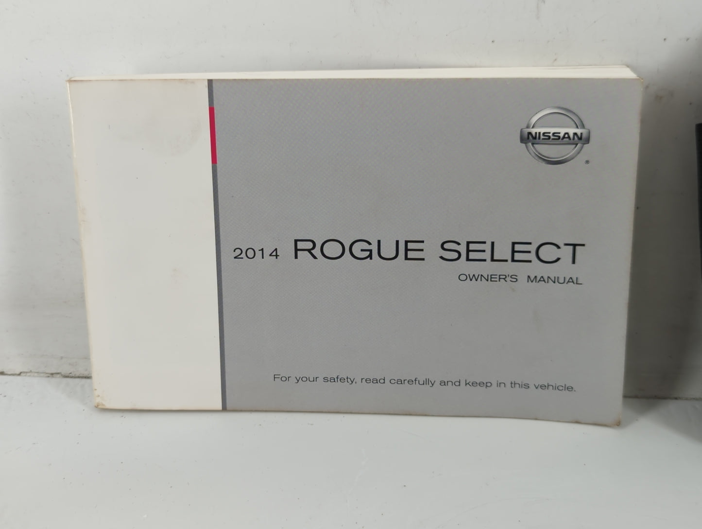 2014 Nissan Rogue Select Owners Manual Book Guide P/N:T00UM-JM06D OEM Used Auto Parts - Oemusedautoparts1.com