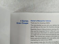 2014 Bmw X4 Owners Manual Book Guide OEM Used Auto Parts - Oemusedautoparts1.com