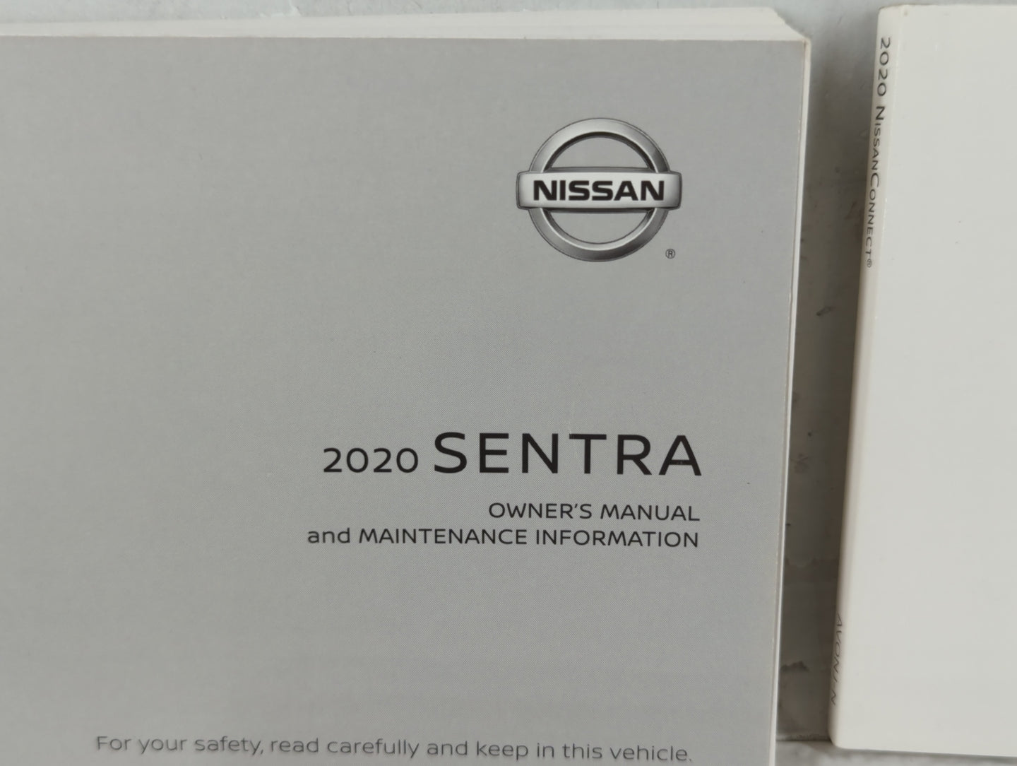2020 Nissan Sentra Owners Manual Book Guide OEM Used Auto Parts - Oemusedautoparts1.com