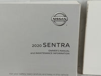 2020 Nissan Sentra Owners Manual Book Guide OEM Used Auto Parts - Oemusedautoparts1.com