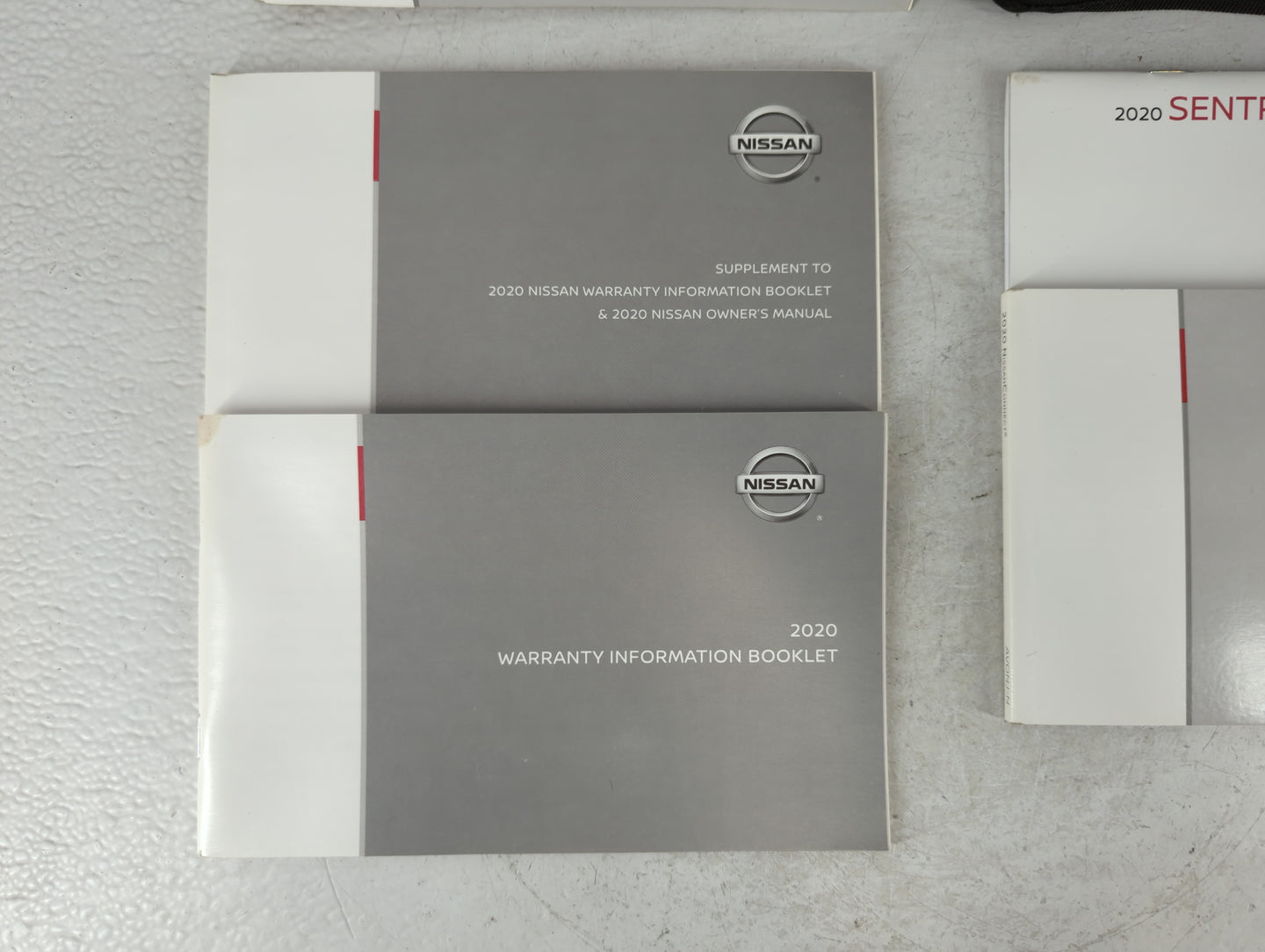 2020 Nissan Sentra Owners Manual Book Guide OEM Used Auto Parts - Oemusedautoparts1.com