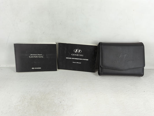 2011 Hyundai Genesis Owners Manual Book Guide P/N:A3MO-EU08D OEM Used Auto Parts - Oemusedautoparts1.com
