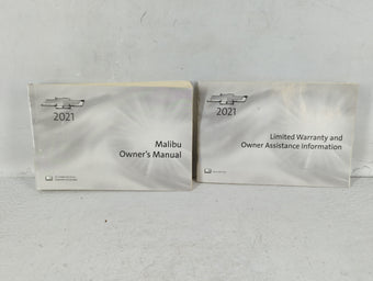 compare product 2021 Chevrolet Malibu Owners Manual Book Guide P/N:84523389 A OEM Used Auto Parts