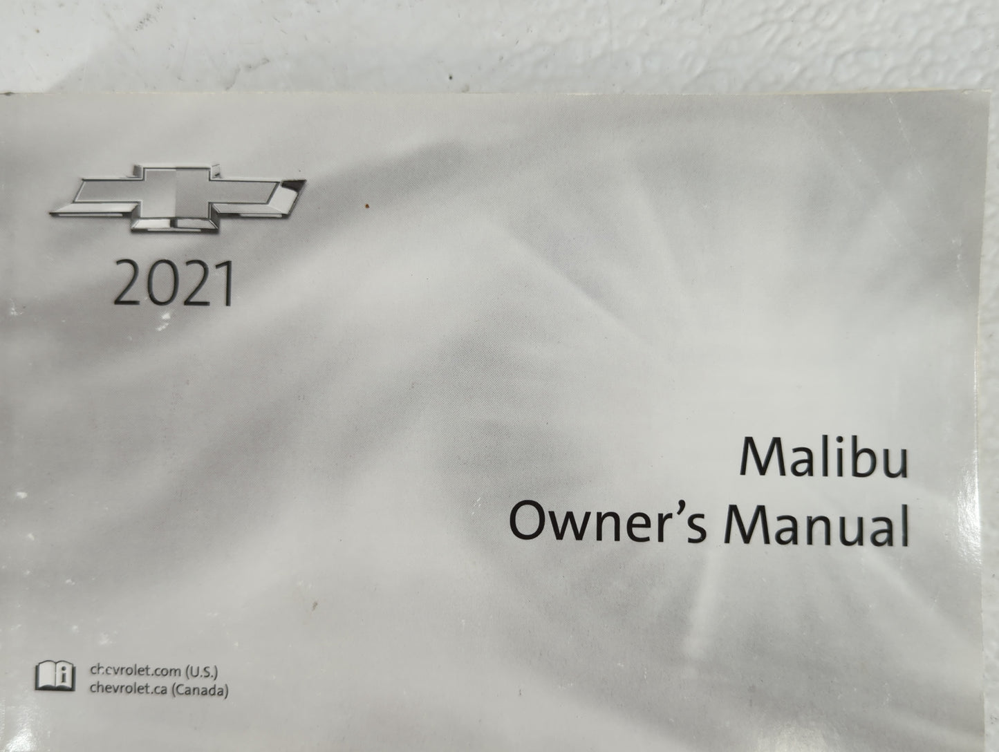 2021 Chevrolet Malibu Owners Manual Book Guide P/N:84523389 A OEM Used Auto Parts - Oemusedautoparts1.com