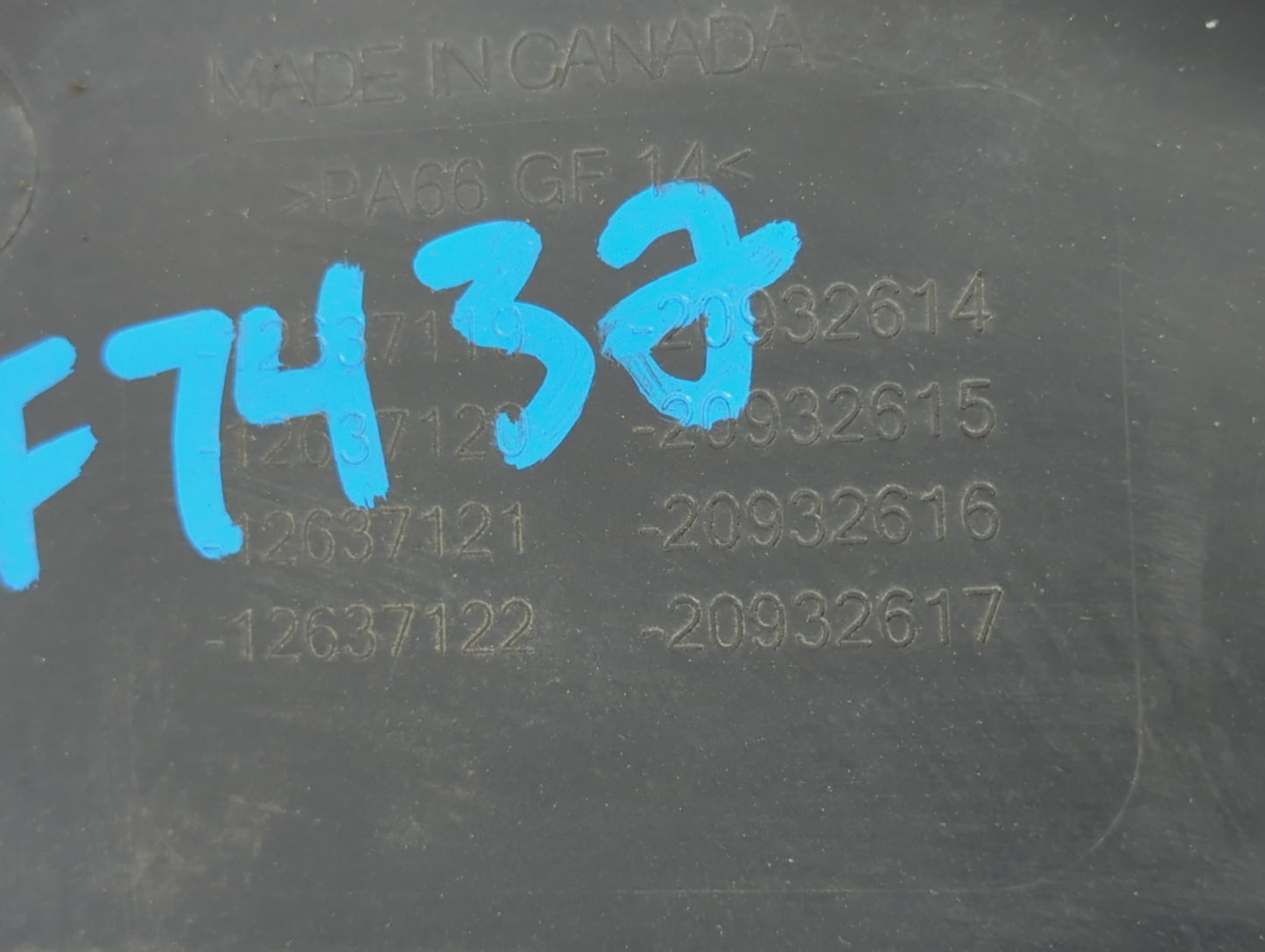 2010 Gmc Terrain Engine Cover - Oemusedautoparts1.com