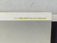 2013 Ford Escape Owners Manual Book Guide P/N:DJ5J 19A321 AA OEM Used Auto Parts - Oemusedautoparts1.com