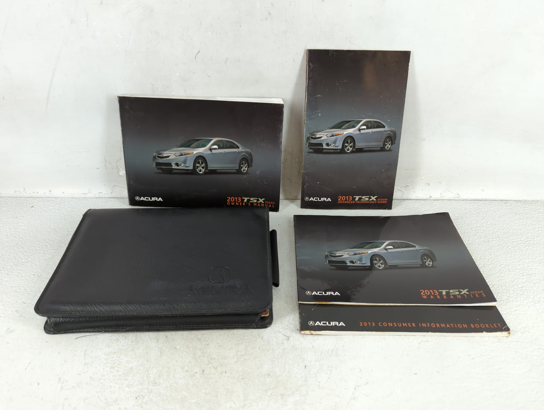 2013 Acura Tsx Owners Manual Book Guide OEM Used Auto Parts