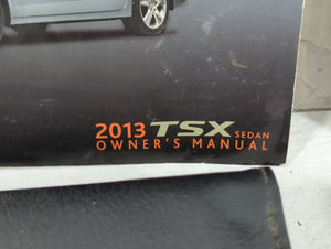 2013 Acura Tsx Owners Manual Book Guide OEM Used Auto Parts