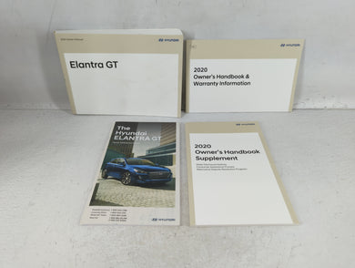 2020 Hyundai Elantra Gt Owners Manual Book Guide P/N:KG3O-EU99C OEM Used Auto Parts