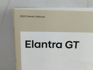 2020 Hyundai Elantra Gt Owners Manual Book Guide P/N:KG3O-EU99C OEM Used Auto Parts