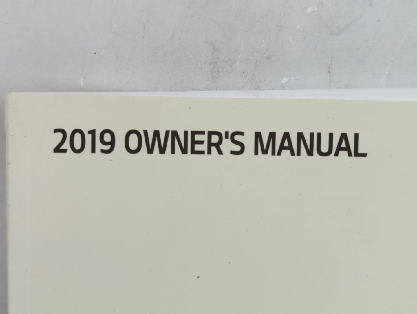 2019 Kia Rio Owners Manual Book Guide P/N:H9S5-EE95C OEM Used Auto Parts - Oemusedautoparts1.com
