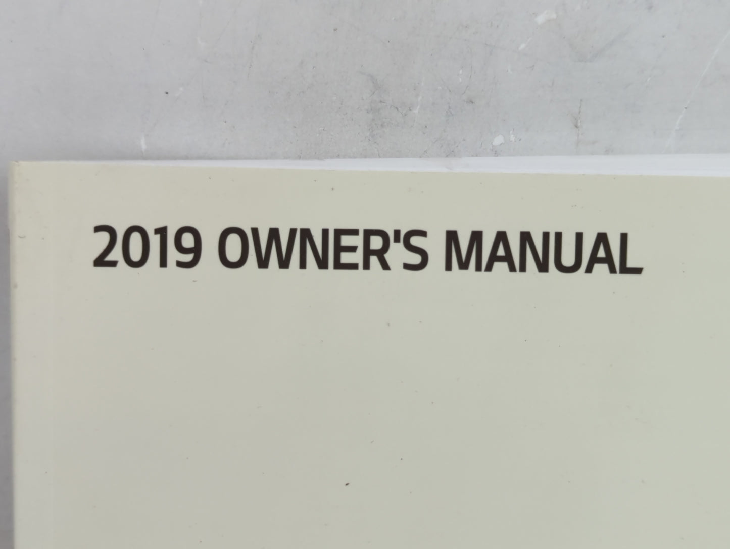 2019 Kia Rio Owners Manual Book Guide P/N:H9S5-EE95C OEM Used Auto Parts - Oemusedautoparts1.com
