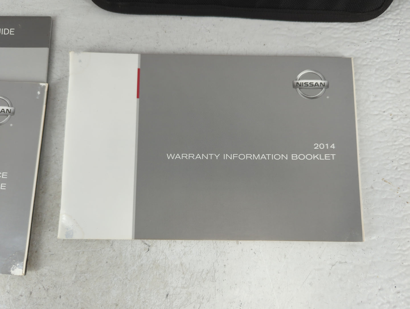 2014 Nissan Versa Owners Manual Book Guide OEM Used Auto Parts - Oemusedautoparts1.com