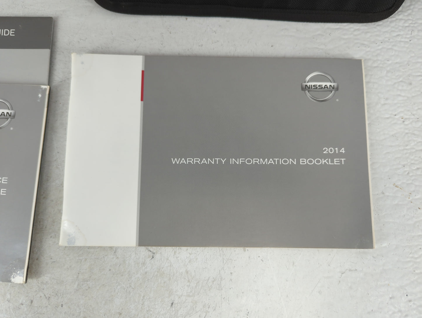 2014 Nissan Versa Owners Manual Book Guide OEM Used Auto Parts - Oemusedautoparts1.com