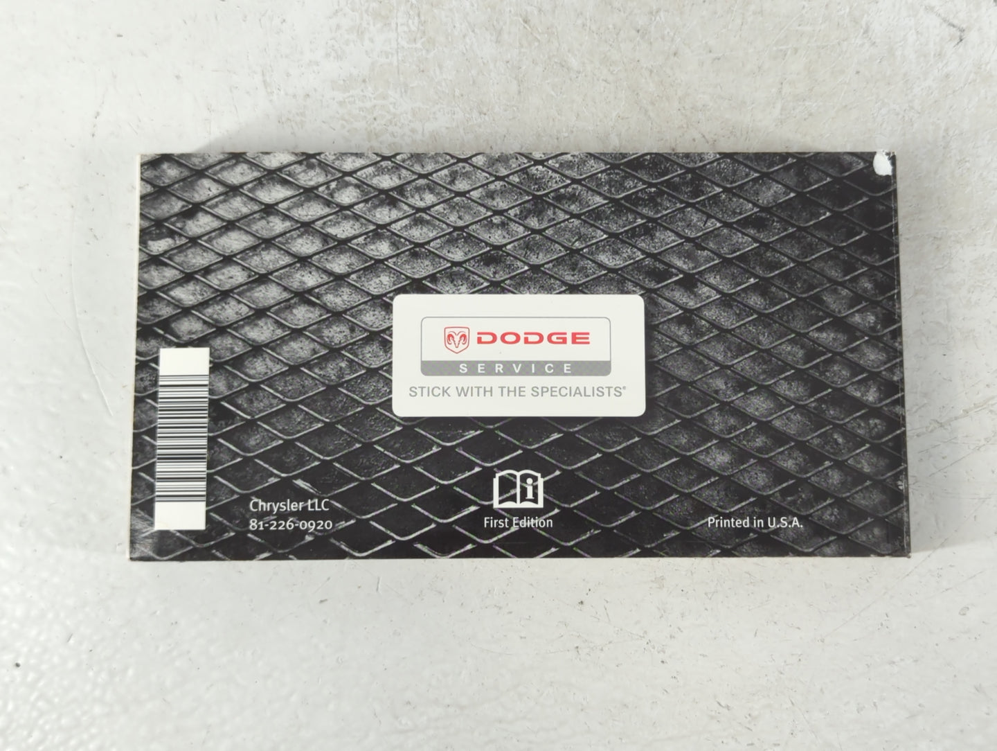 2009 Dodge Charger Owners Manual Book Guide P/N:81-226-0920 OEM Used Auto Parts - Oemusedautoparts1.com