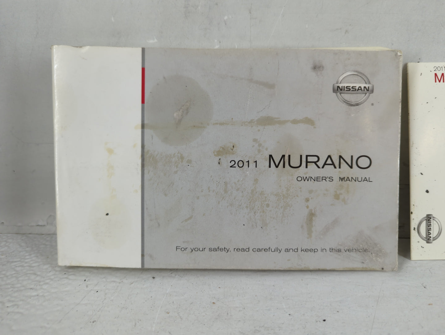 2011 Nissan Murano Owners Manual Book Guide OEM Used Auto Parts - Oemusedautoparts1.com
