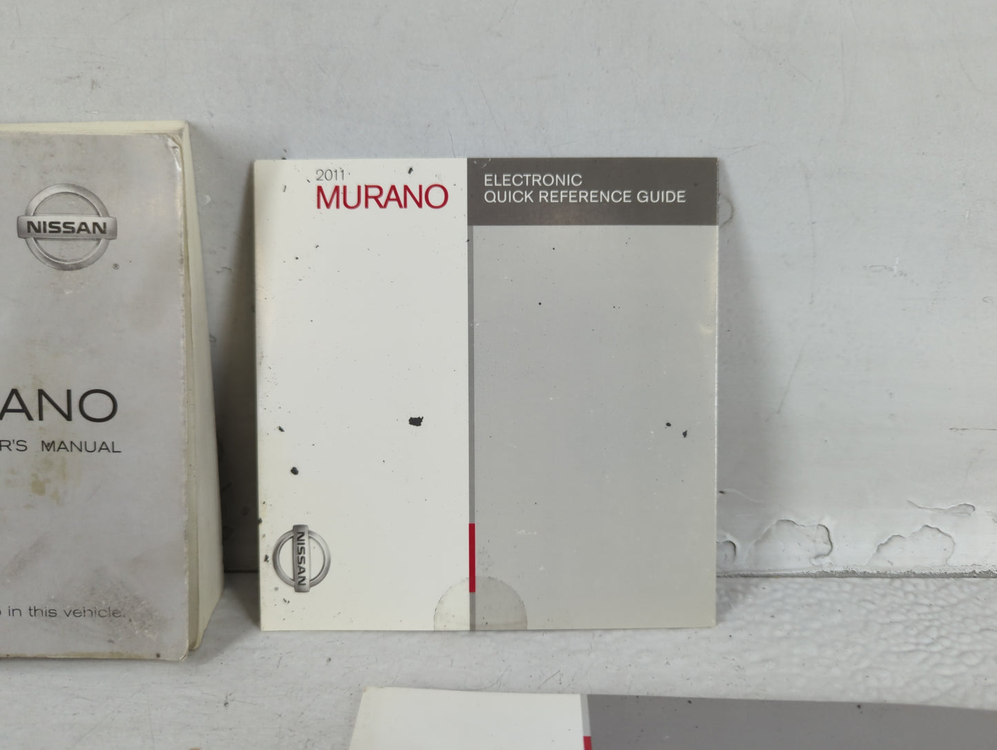 2011 Nissan Murano Owners Manual Book Guide OEM Used Auto Parts - Oemusedautoparts1.com