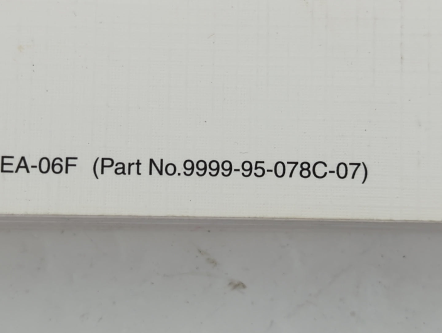 2007 Mazda 6 Owners Manual Book Guide P/N:9999-95-0778C-07 OEM Used Auto Parts - Oemusedautoparts1.com