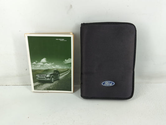 2006 Ford Explorer Owners Manual Book Guide P/N:6L2J-19A321-EA OEM Used Auto Parts - Oemusedautoparts1.com
