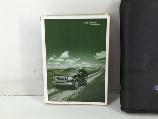 2006 Ford Explorer Owners Manual Book Guide P/N:6L2J-19A321-EA OEM Used Auto Parts