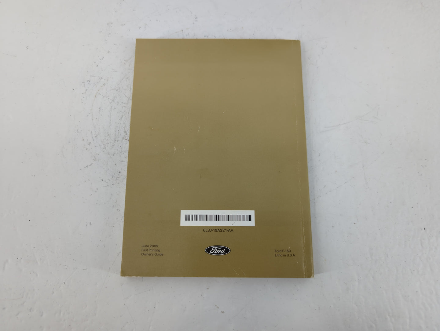 2006 Ford F-150 Owners Manual Book Guide P/N:6L3J-19A321-AA OEM Used Auto Parts - Oemusedautoparts1.com
