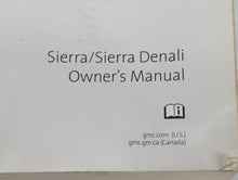 2017 Gmc Sierra 1500 Owners Manual Book Guide P/N:23476163 A OEM Used Auto Parts