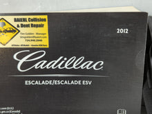 2012 Cadillac Escalade Esv Owners Manual Book Guide P/N:20902920 A OEM Used Auto Parts