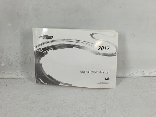 2017 Chevrolet Malibu Owners Manual Book Guide P/N:23461930 B OEM Used Auto Parts - Oemusedautoparts1.com