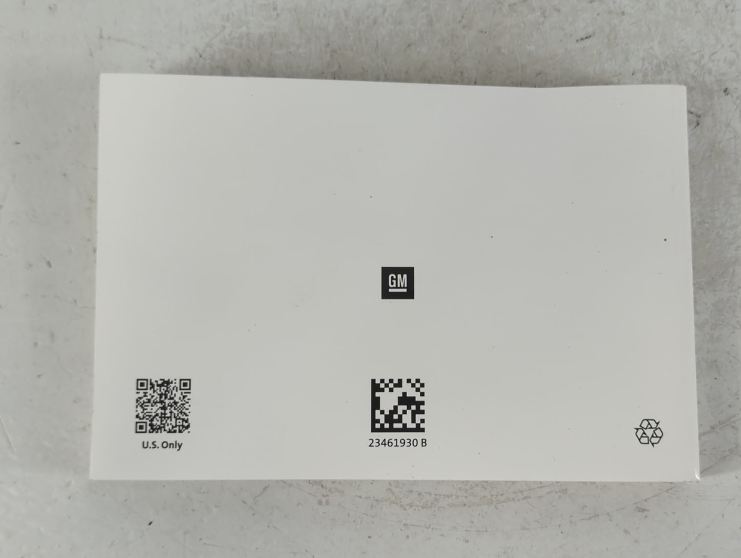 2017 Chevrolet Malibu Owners Manual Book Guide P/N:23461930 B OEM Used Auto Parts - Oemusedautoparts1.com