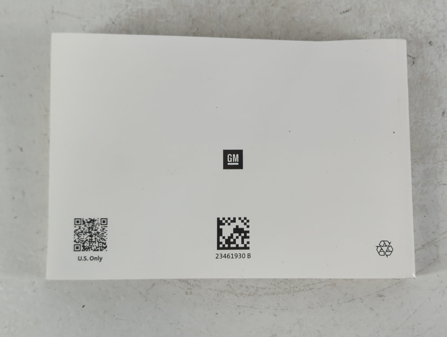 2017 Chevrolet Malibu Owners Manual Book Guide P/N:23461930 B OEM Used Auto Parts - Oemusedautoparts1.com