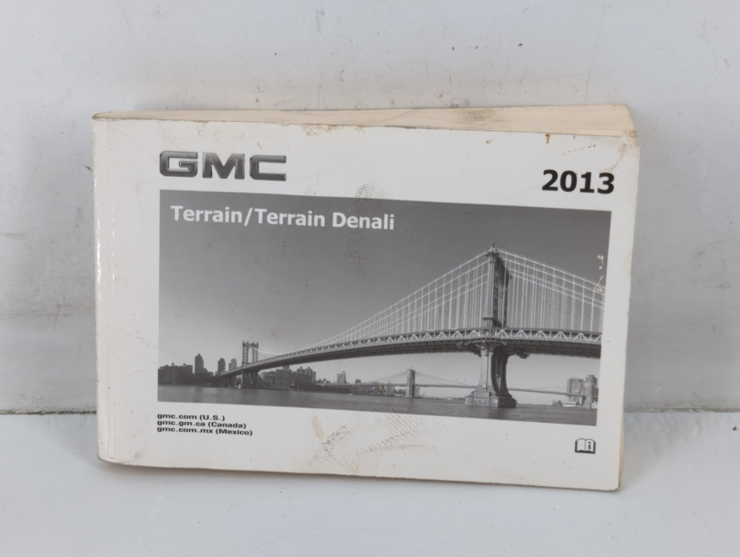 2013 Gmc Terrain Owners Manual Book Guide P/N:20960971 A OEM Used Auto Parts - Oemusedautoparts1.com