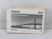 2013 Gmc Terrain Owners Manual Book Guide P/N:20960971 A OEM Used Auto Parts - Oemusedautoparts1.com