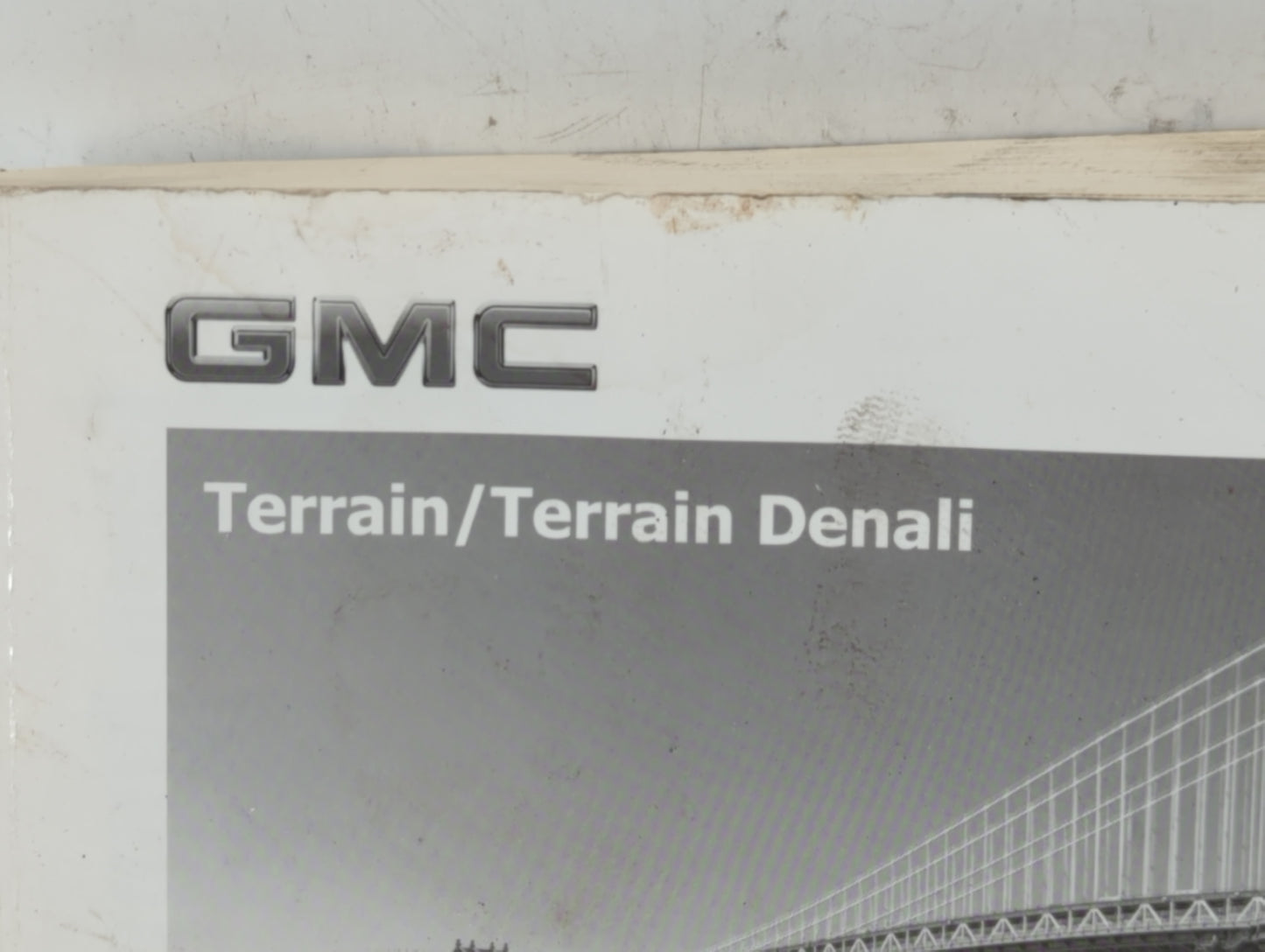 2013 Gmc Terrain Owners Manual Book Guide P/N:20960971 A OEM Used Auto Parts - Oemusedautoparts1.com