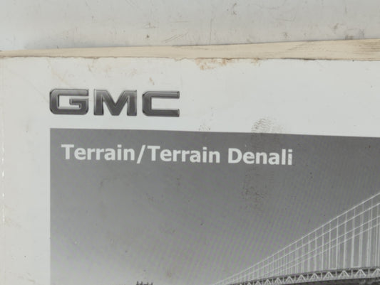 2013 Gmc Terrain Owners Manual Book Guide P/N:20960971 A OEM Used Auto Parts