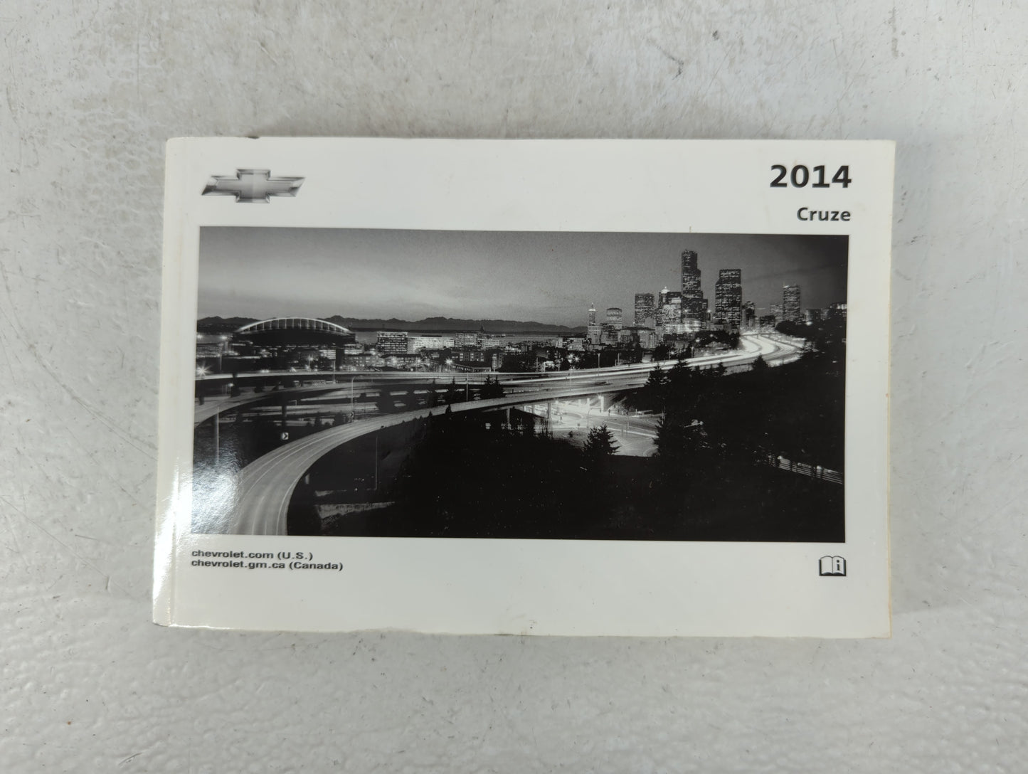 2014 Chevrolet Cruze Owners Manual Book Guide P/N:22895907 C OEM Used Auto Parts - Oemusedautoparts1.com