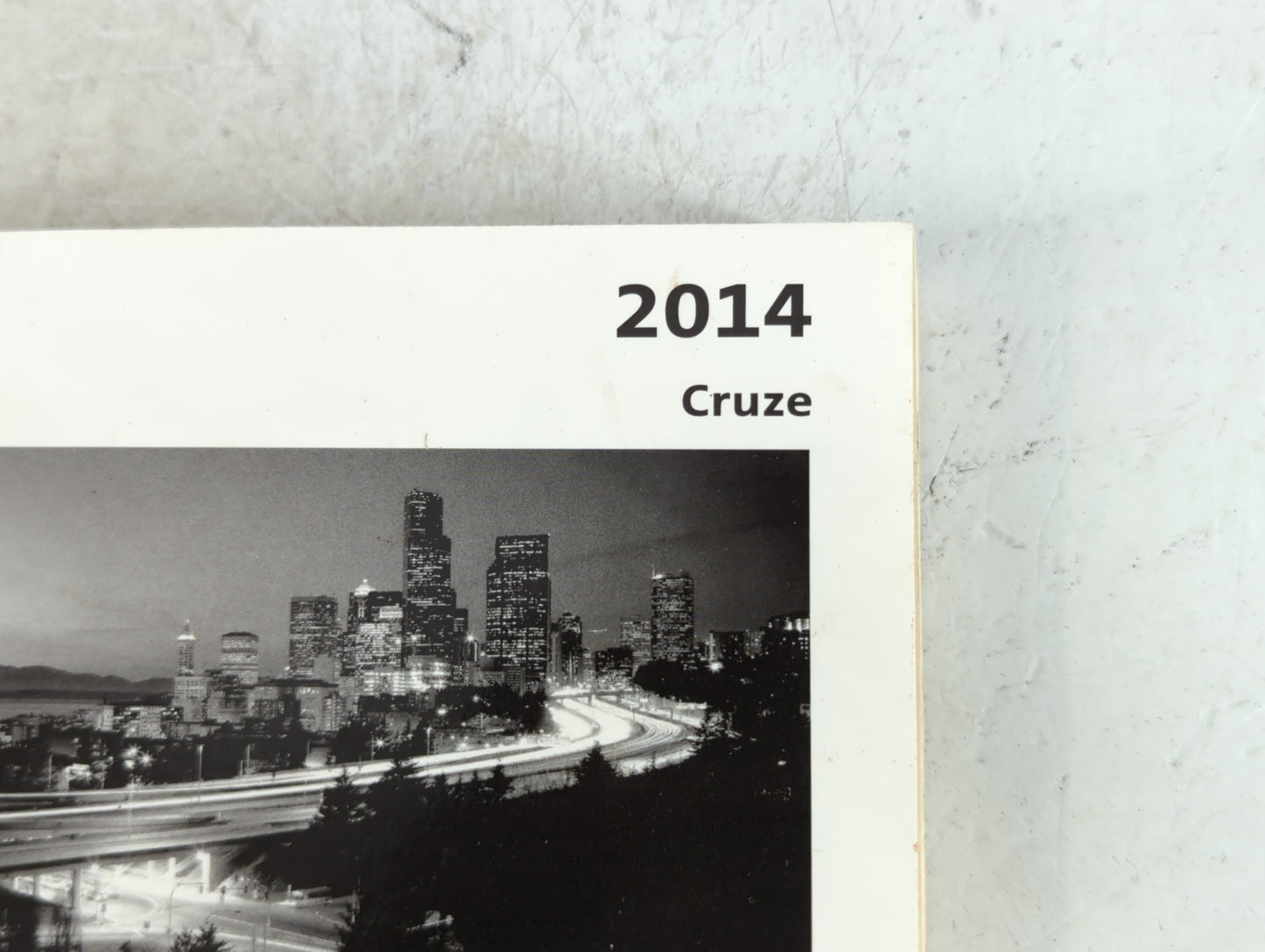 2014 Chevrolet Cruze Owners Manual Book Guide P/N:22895907 C OEM Used Auto Parts - Oemusedautoparts1.com