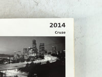 2014 Chevrolet Cruze Owners Manual Book Guide P/N:22895907 C OEM Used Auto Parts - Oemusedautoparts1.com