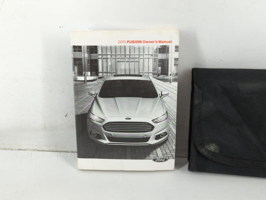 2015 Ford Fusion Owners Manual Book Guide P/N:FE5J 19A321 AB OEM Used Auto Parts