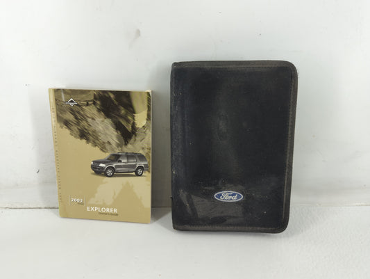 2003 Ford Explorer Owners Manual Book Guide P/N:PM3L2J-19A321-MA OEM Used Auto Parts - Oemusedautoparts1.com