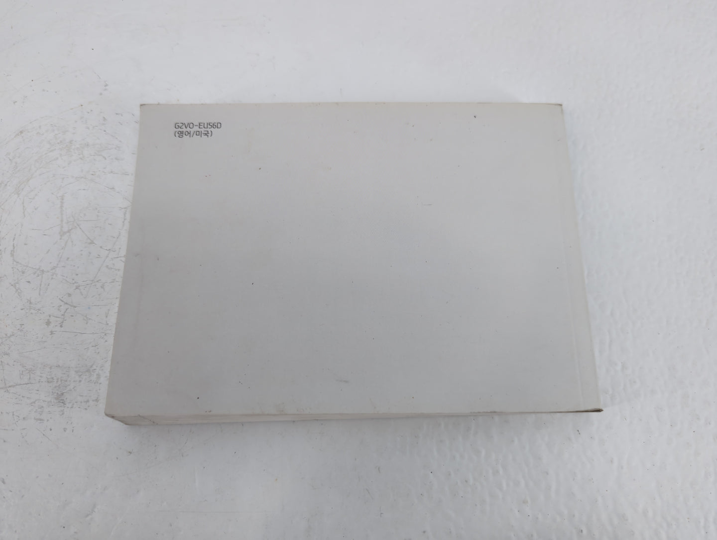 2016 Hyundai Veloster Owners Manual Book Guide P/N:G2V0-EU56D OEM Used Auto Parts - Oemusedautoparts1.com