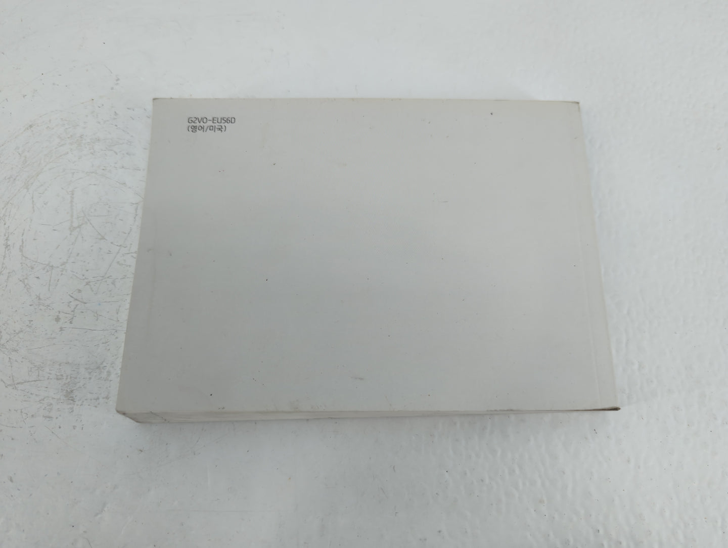 2016 Hyundai Veloster Owners Manual Book Guide P/N:G2V0-EU56D OEM Used Auto Parts - Oemusedautoparts1.com