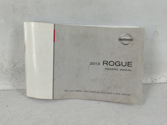 2013 Nissan Rogue Owners Manual Book Guide P/N:T00UM-JM04D OEM Used Auto Parts - Oemusedautoparts1.com