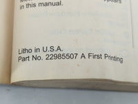 2015 Gmc Terrain Owners Manual Book Guide P/N:22985507 A OEM Used Auto Parts - Oemusedautoparts1.com