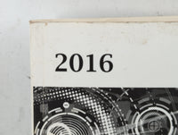 2016 Chevrolet Cruze Limited Owners Manual Book Guide P/N:23289323 A OEM Used Auto Parts - Oemusedautoparts1.com